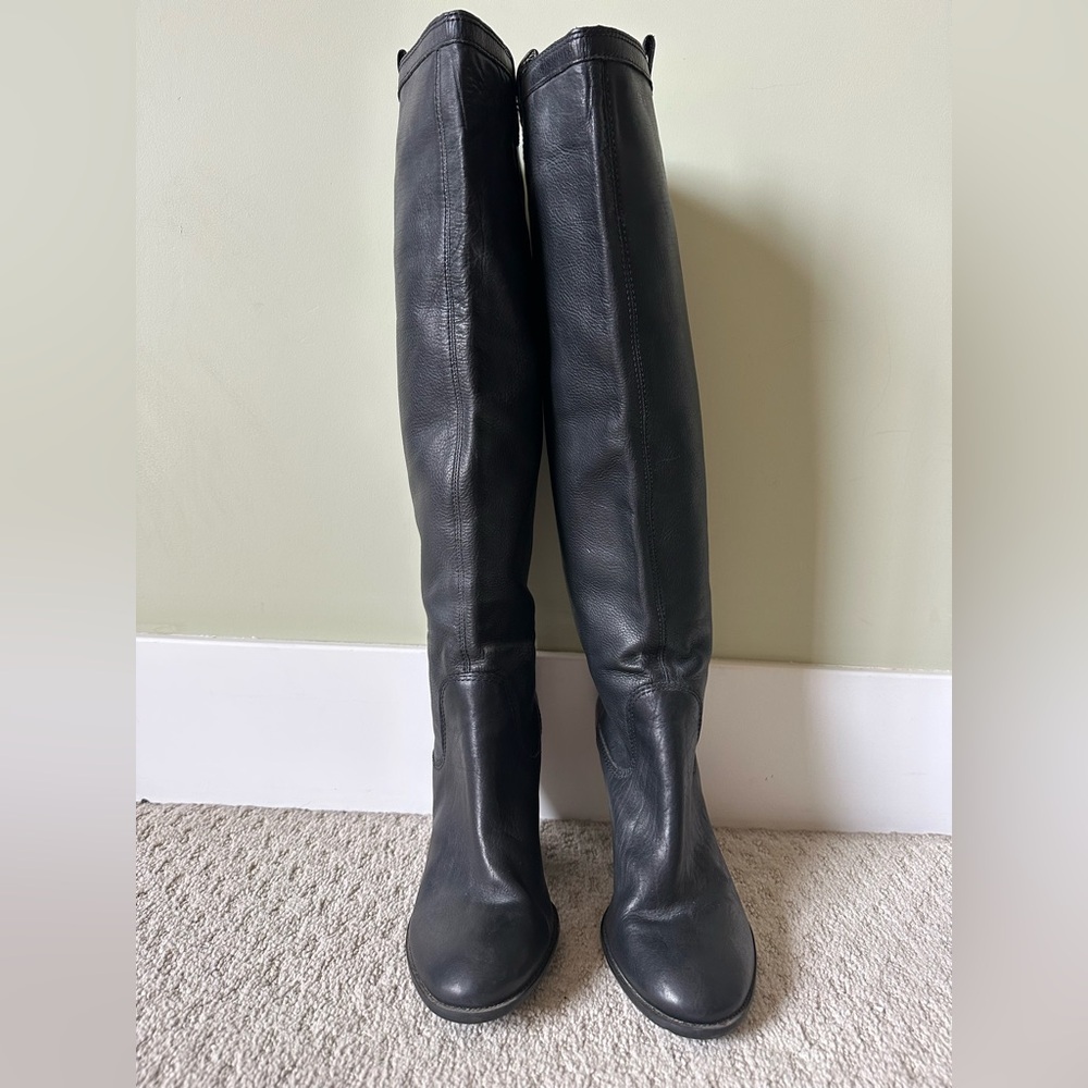 Vince Camuto Black Heeled Boots